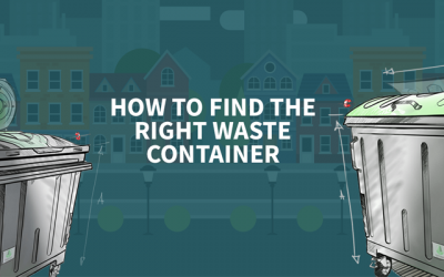 How to find the right waste container