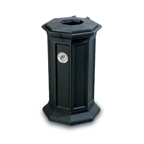 Cast Iron Ground Litter Bins