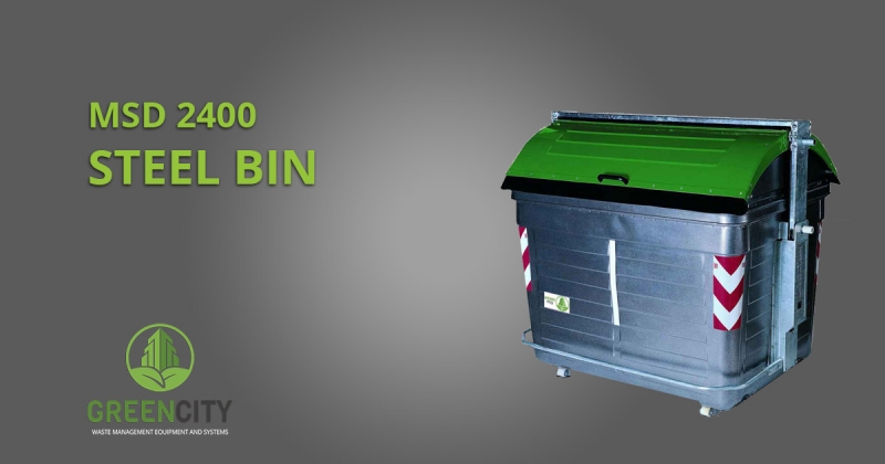 msd 2400 steel container by GCI
