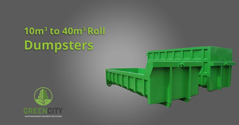 roll off containers 10m3 to 40m3