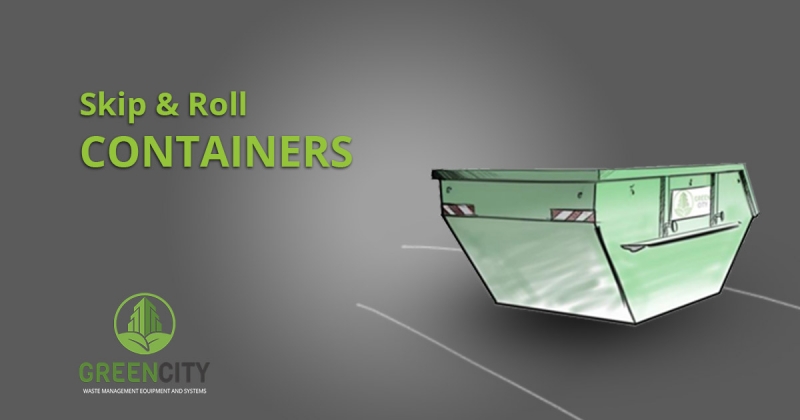 skip and roll container
